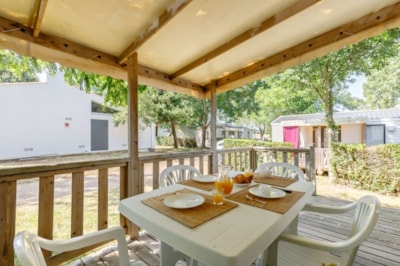 Mobile-home « CONFORT » 2 bedrooms 4 P TV