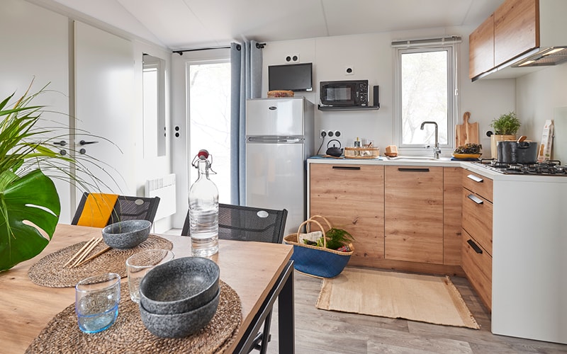 Stacaravan “FAMILY COMFORT KIDS” 2 slaapkamers *NIEUW 2024*