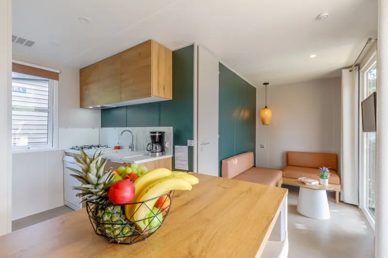 Mobil-Home « Premium »   3 Chambres Avec *Spa*, Clim, Plancha, Tv