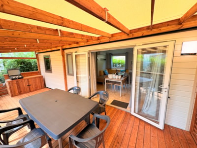 ‘EXCELLENCE’ mobile home   4 bedrooms, 2 bathrooms, air conditioning, plancha grill, TV