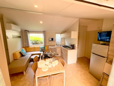 ‘EXCELLENCE’ mobile home   4 bedrooms, 2 bathrooms, air conditioning, plancha grill, TV