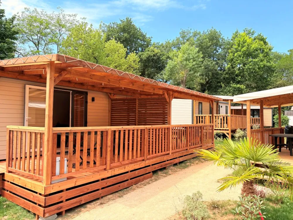 Mobilheim „Excellence”  Studio Mit 1 Schlafzimmer, Klimaanlage, Tv