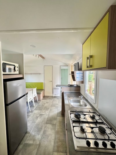 Mobile-home « CONFORT » 2 bedrooms  TV