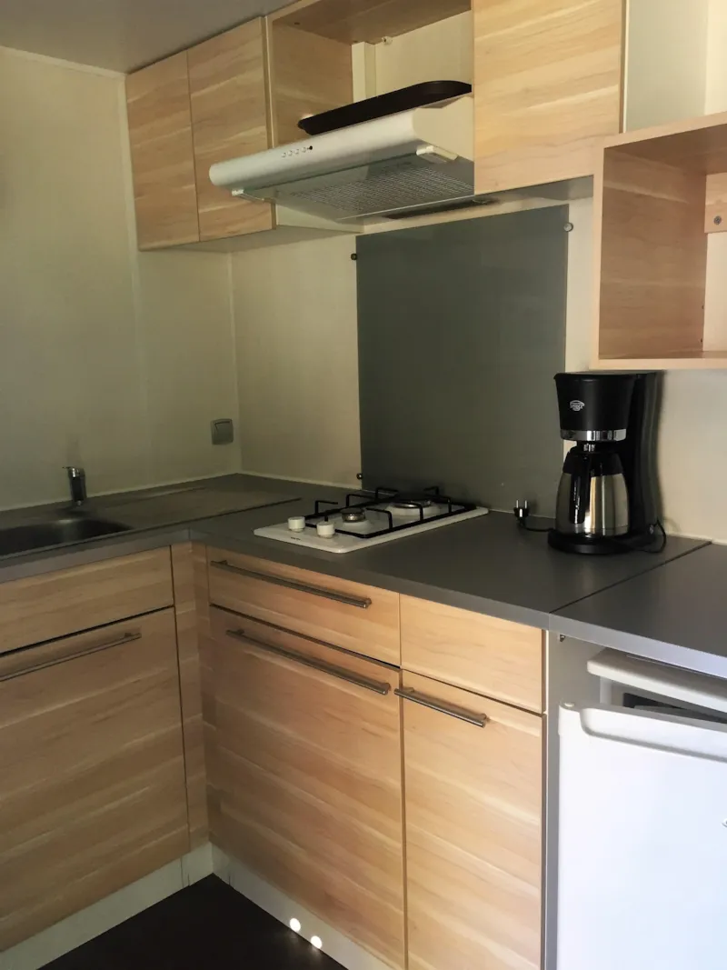 Mobil-Home Ohara 1 Chambre - Terrasse Couverte (2 Adultes + 1 Enfant - 10Ans) Climatisé+Wifi