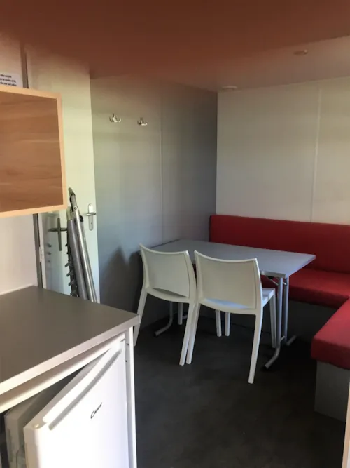 Accommodation - Mobil-Home Ohara 1 Bedroom - Sheltered Terrace (2 Adults + 1 Child - 10 Y. Old)Air Conditioning+Wifi - image n°4 - International Camping