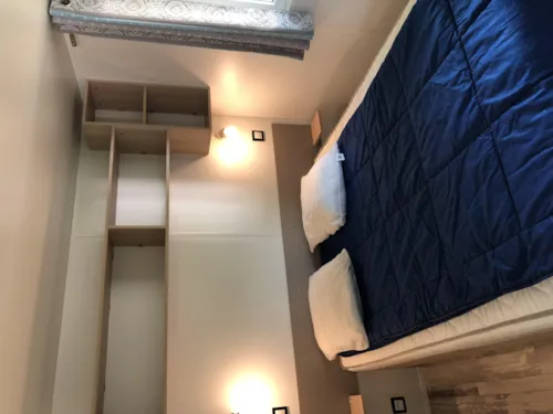 Mietunterkunft - Mobilheim Rapidhome 2018 Alizé 3 Zimmer - Halbüberdachte Terrasse + Klimaanlage + Wifi - image n°5 - International Camping