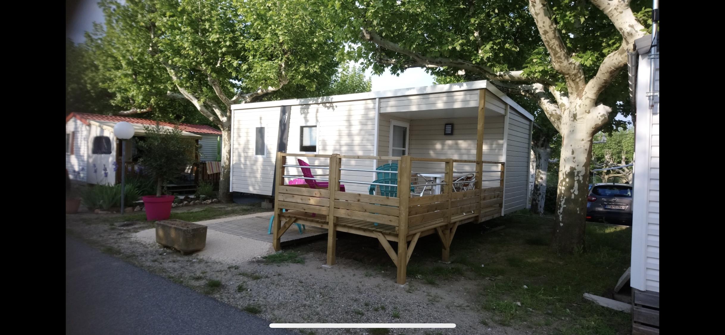 Location - Mobil-Home Rapidhome 2018 Alizé 2 Chambres - Terrasse Semi-Couverte - International Camping