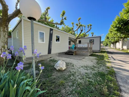 Mietunterkunft - Mobilheim Rapidhome 2018 Alizé 2 Zimmer - Halbüberdachte Terrasse - Mit Klimaanlage - image n°1 - International Camping