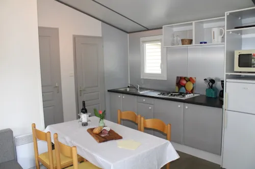 Mietunterkunft - Mobilheim Crl 2 Zimmer - Überdachte Terrasse- Klimaanlage + Wifi - image n°2 - International Camping