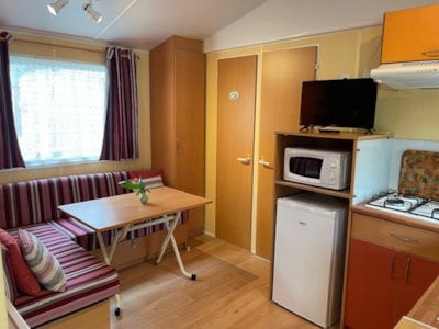 Mobil-home IRM 1 bedroom - Sheltered Terrace - (2adults + 1 child) Air conditioning + wifi