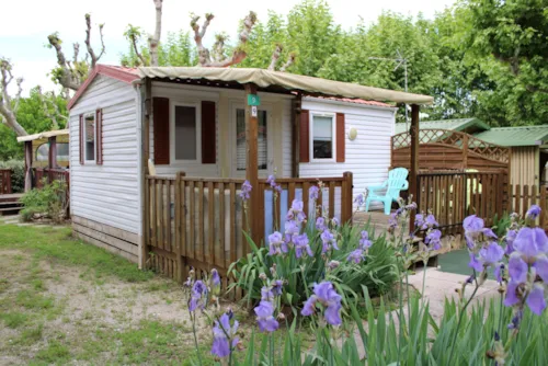 Accommodation - Mobil-Home Irm 1 Bedroom - Sheltered Terrace - (2Adults + 1 Child) Air Conditioning + Wifi - image n°1 - International Camping