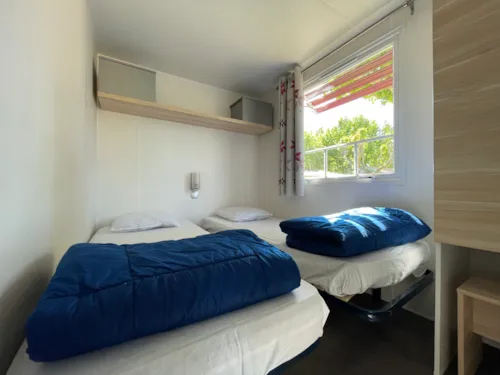 Accommodation - Mobil-Home Ohara 2 Bedrooms - Sheltered Terrace- Air Conditioning +Wifi - image n°7 - International Camping