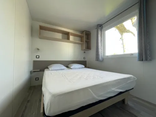 Mietunterkunft - Mobilheim Rapidhome 2018 Alizé 2 Zimmer - Halbüberdachte Terrasse - Mit Klimaanlage - image n°8 - International Camping
