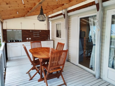 Ocean Cottage, 30 m² - 2 bedrooms, 1 bathroom - 18 m² terrace and air conditioning