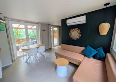 New Premium Cottage - 32 m² - 2 bedrooms, 1 bathroom - 20 m² terrace and air conditioning