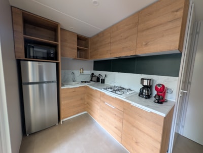 New Premium Cottage - 32 m² - 2 bedrooms, 1 bathroom - 20 m² terrace and air conditioning