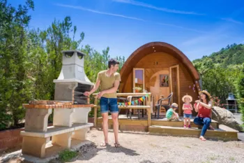 Location - Bunglow Iglú - Camping Prades Park