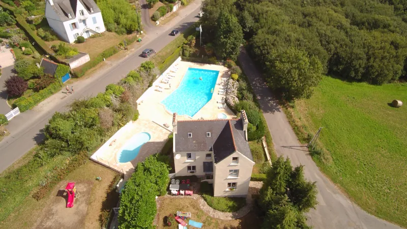 Maison Avel Mor (4 Ch) Avec Piscine À 600M De La Plage - Vue Mer