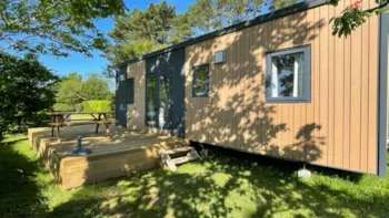 Mietunterkunft - Mobilheim Privilege 3 Schlafzimmer - Tv - 32M² - Sites et Paysages Le Panoramic
