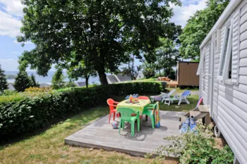 Mietunterkunft - Mobilheim Privilege 2 Schlafzimmer - Tv - 22M² - Sites et Paysages Le Panoramic