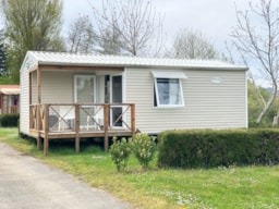 Huuraccommodatie(s) - Cottage 32M² 2 Slaapkamers + Terras + Clim - Camping Les Nysades