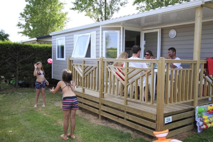 Mobile-Home Classic 4P. Avec Tv - 2 Chambres - 1 Salle De Bain