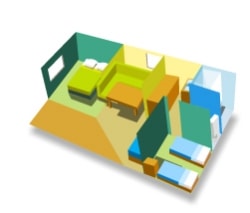 Chalet Rêve 28 m² (2 bedrooms)