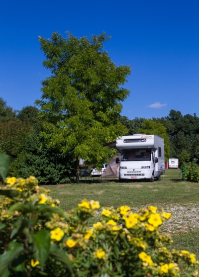 Transit night with camping car (incl. electricity)