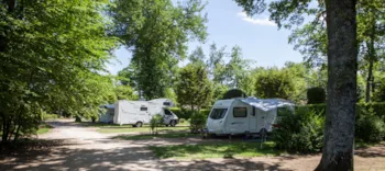 Stellplatz - Durchreise Nacht Mit Wohnwagen (Inkl. Strom) - Castel Camping Les Bois du Bardelet