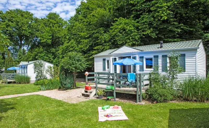 Location - Mobile Home Harmonie 28 M² (2 Chambres) - Castel Camping Les Bois du Bardelet