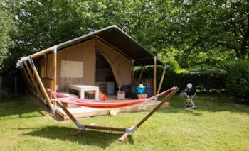 Mietunterkunft - Zelt Lodge By Villatent - Castel Camping Les Bois du Bardelet