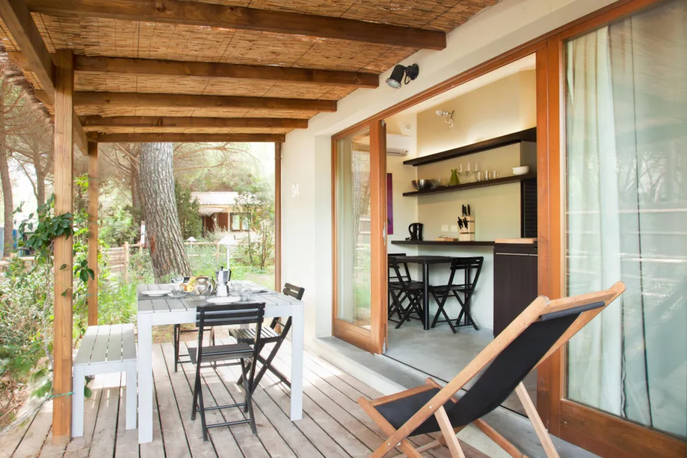 Location - Bungalow D Deluxe - Camping Village Rocchette