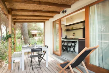 Mietunterkunft - Bungalow D Deluxe - Camping Village Rocchette