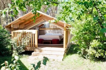 Mietunterkunft - Mini Lodge Tent - Camping Village Rocchette