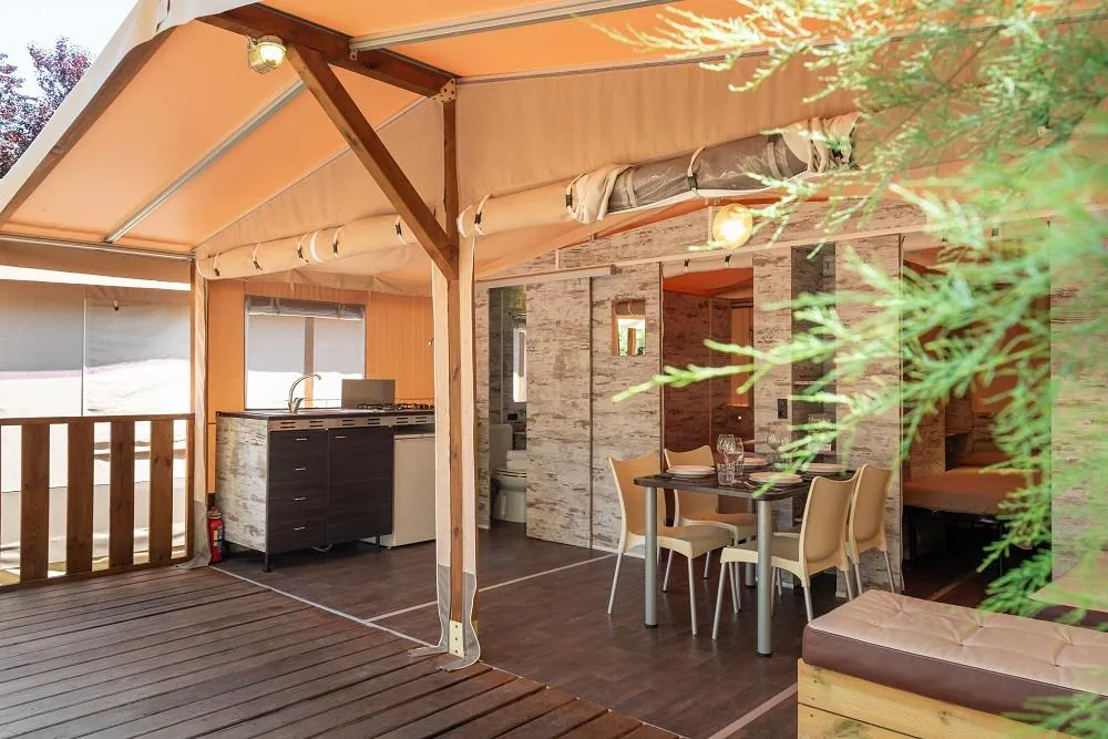 Location - Lodge Tent - Camping Village Rocchette