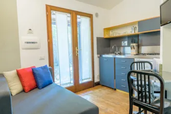 Mietunterkunft - Bungalow A Superior (2 Erwachsene+1 Kind Max 10 Jahre Alt) - Camping Village Rocchette