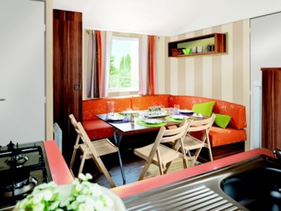 Mobile home Super Titania 35m² / 3 bedrooms - Half-covered terrace