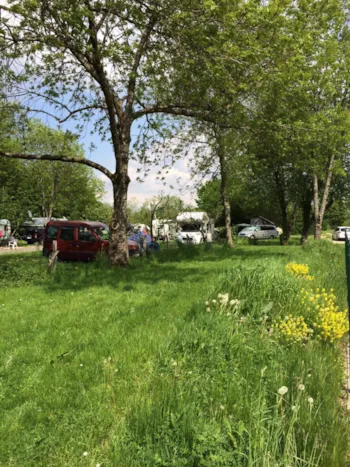 Stellplatz - Stellplatz + Fahrzeug - Camping Onlycamp L'Etang des Forges