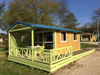 Mietunterkunft - Chalet Moréa 25M² - 1 Zimmer (Behindertengerecht) - Camping Onlycamp L'Etang des Forges