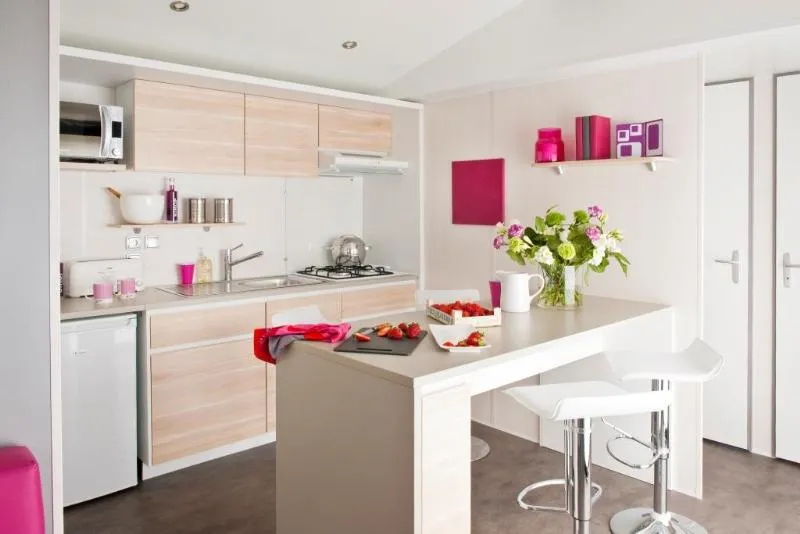 Mobil Home Premium 29M² (2 Chambres) + Terrasse Couverte + Lave Vaisselle + Tv + Climatisation
