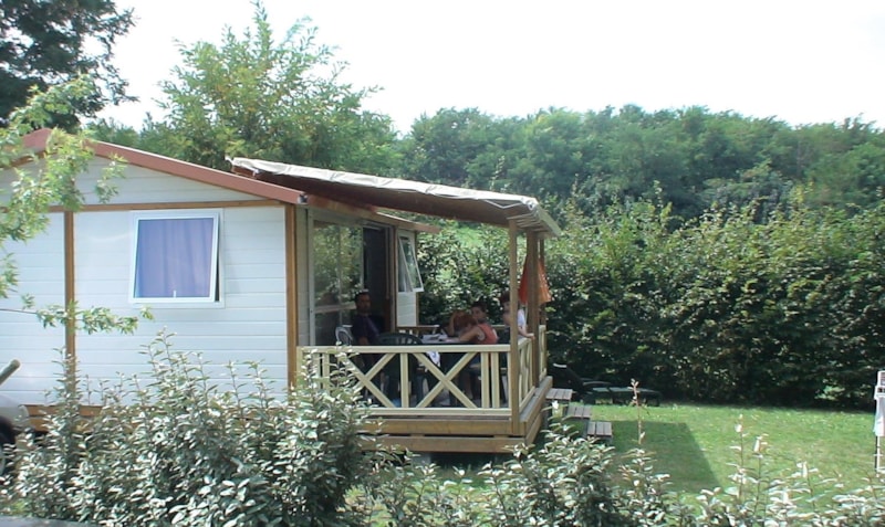 Chalet Standard 35m² (3 bedrooms) + - covered terrasse 6 Ppl.