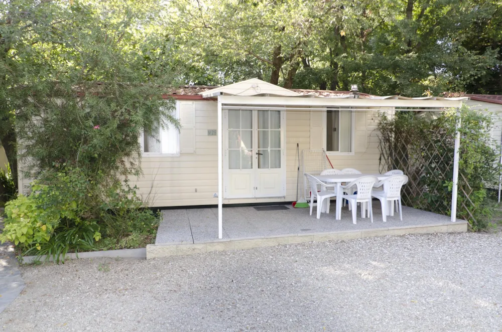 Mietunterkunft - Mobilhome Easy 6 Personen - Torre Pendente Camping Village