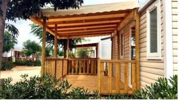 Mietunterkunft - Mobilheim Orleans - Camping L'Ametlla Village Platja