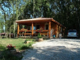 Mietunterkunft - Hütte Paradis - Camping de La Besse