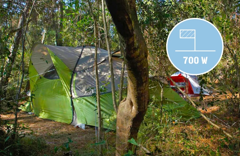 Piazzola Tenda B2T con allaccio elettrico 700W