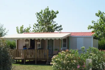 Mietunterkunft - Mobilheim Family 3 Zimmer Überdachte Terrasse Spüllmachine Tv Klimaanlage / Nespresso - Camping Le Soleil Fruité