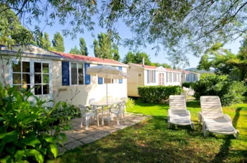 Mietunterkunft - Mobilheim Relax Pet 24Mq - INTERNATIONAL GLAMPING LAGO DI BRACCIANO