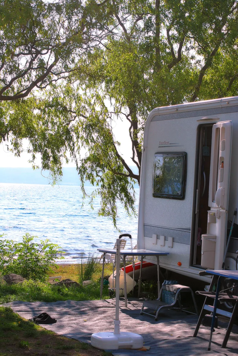 Pitch View Blue Lake View - Caravan