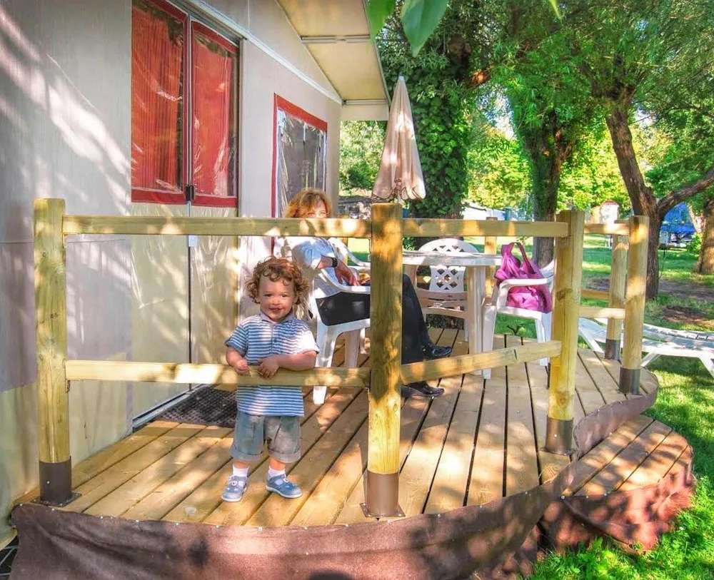 Location - Lodgetent Deluxe - À 10 Mètres De La Plage - INTERNATIONAL GLAMPING LAGO DI BRACCIANO