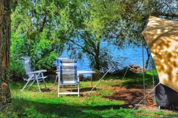 Stellplatz - Stellplatz View Blue -  Zelt - INTERNATIONAL GLAMPING LAGO DI BRACCIANO